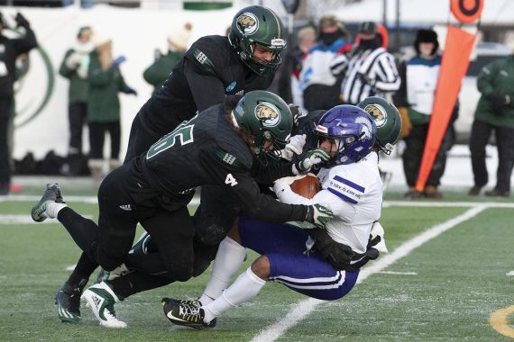 BSU Football Captures First Playoff Victory at Chet Anderson Stadium